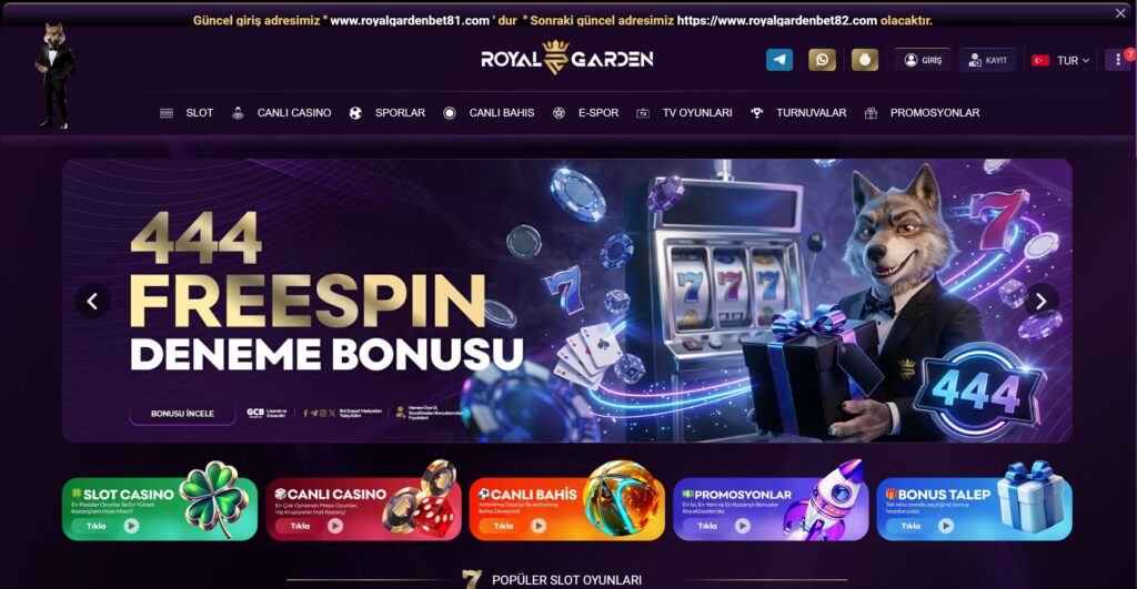 royalgardenbet nasıl bir site